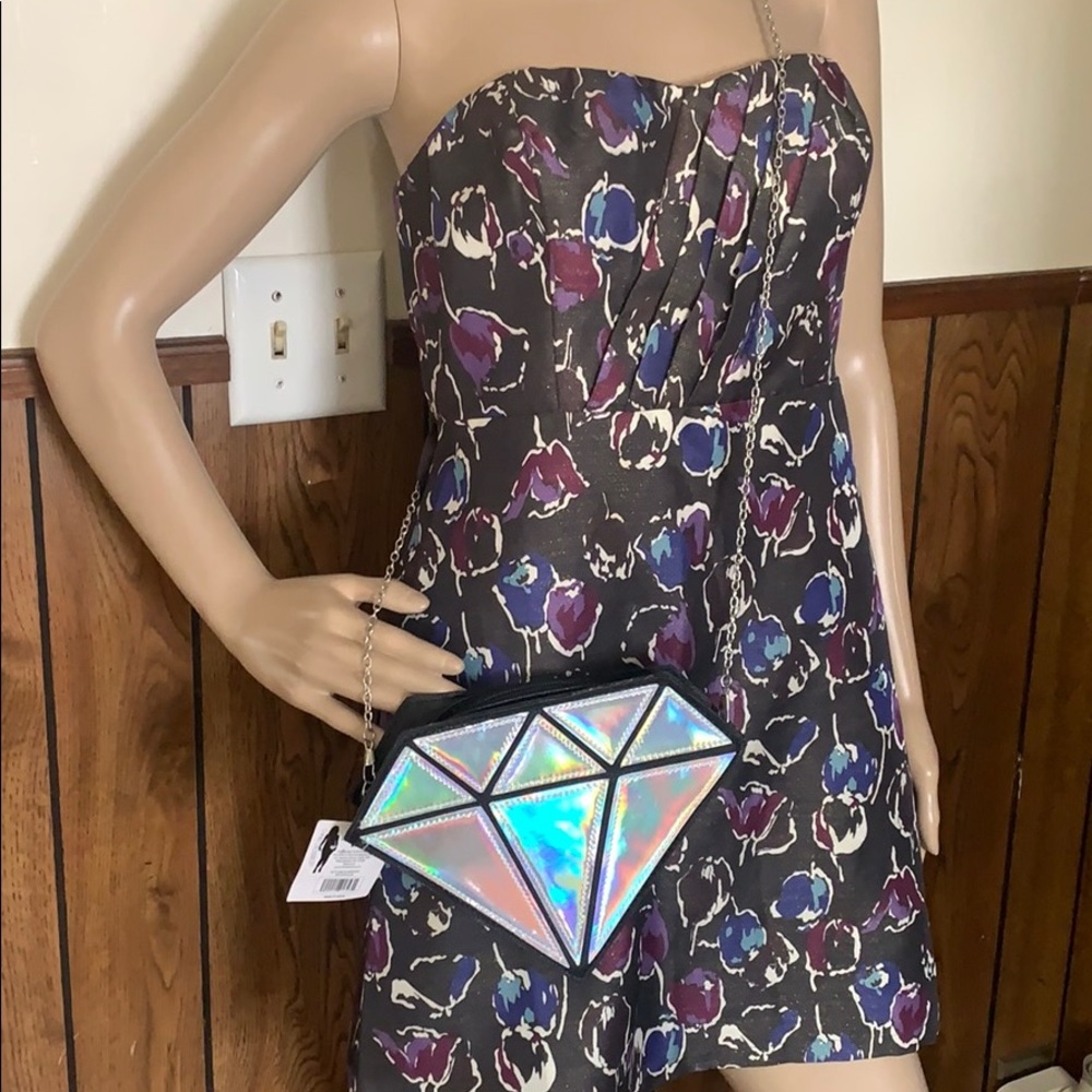 Diamond shape Cross Body Bag